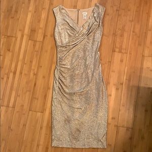 Cache gold dress